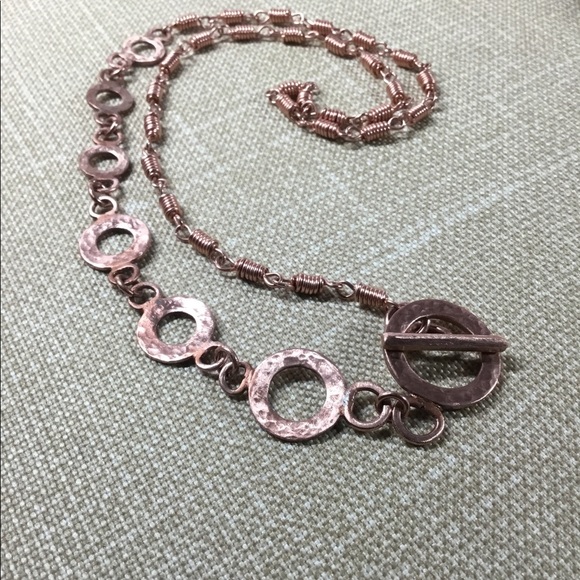 Copper Necklace, Pleiades constellation chain - Picture 5 of 8